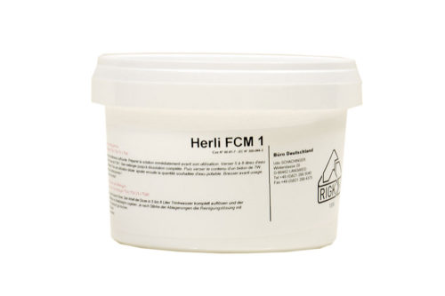 Herli FCM1 - Additifs pour nettoyant réservoirs et forages d'eau potable