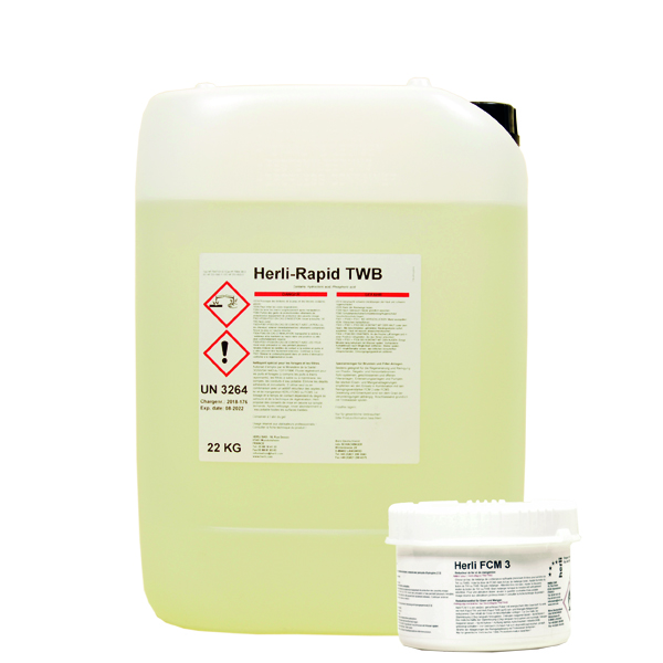 Herli rapid TWB - Nettoyant et additif pour régénération forages