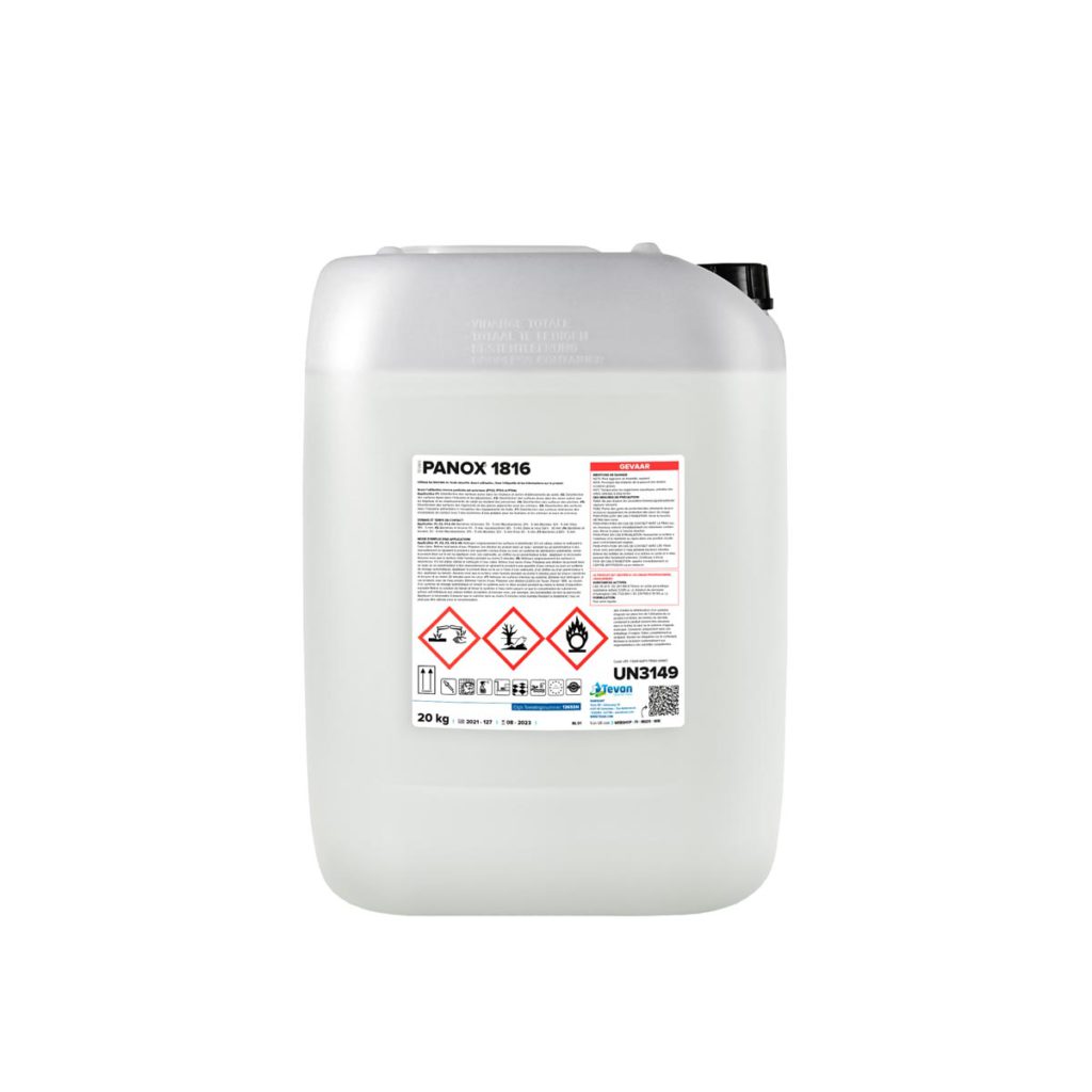 Panox 1816 20kg - Désinfectant concentré à base de peroxyde d'hydrogène pour le secteur de l'eau potable