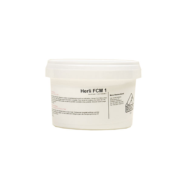 Herli FCM1 - Additifs pour nettoyant réservoirs et forages d'eau potable