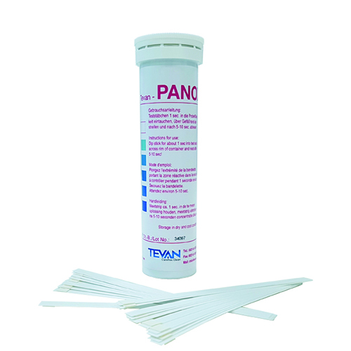 Tevan Panox Messstreifen 0 bis 100 mg/l