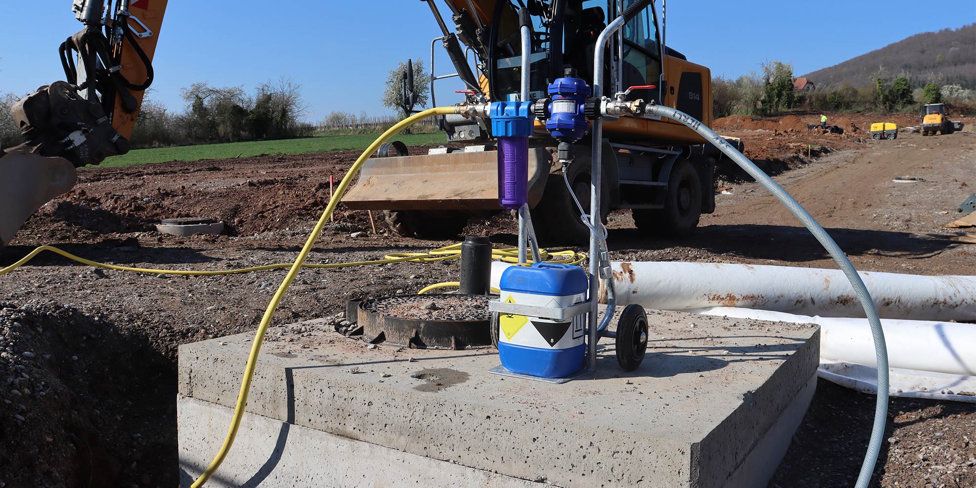 Desinfektion von Trinkwasserleitungen Desinfektion von Trinkwasserleitungen