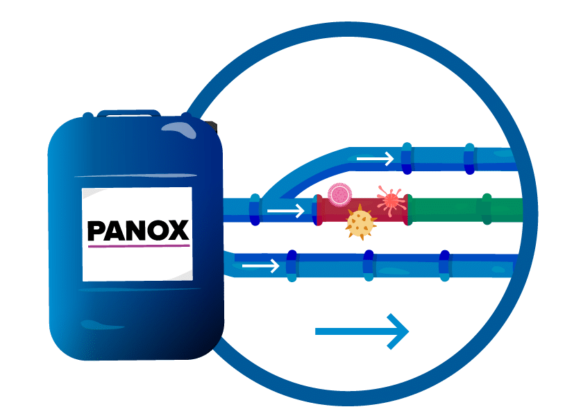Contamination des canalisations en amont
